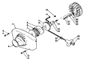 Page M Diagram and Parts List for 17501 - 30500 Echo Chainsaw