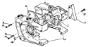 Page D Diagram and Parts List for 17501 - 30500 Echo Chainsaw