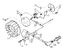 Page J Diagram and Parts List for After S/N 64671 Echo Chainsaw