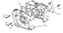 Page D Diagram and Parts List for After S/N 64671 Echo Chainsaw