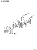Part Location Diagram of V252000030 Echo Screw 4X8