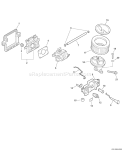 Page I Diagram and Parts List for 10001001 - 10002200 Echo Chainsaw