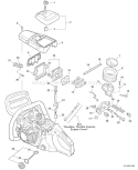 Page I Diagram and Parts List for C10013001001 - C10013999999 Echo
