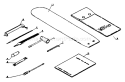 Page H Diagram and Parts List for 0 - 0230441 Echo Chainsaw