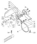 Page B Diagram and Parts List for 001001 - 049000 Echo Chainsaw