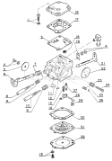 Part Location Diagram of 12211700230 Echo Throttle Shaft