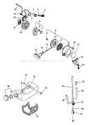 Page D Diagram and Parts List for Type 1E -After S/N 001001 Echo Engine