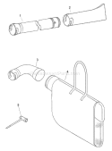 Page A Diagram and Parts List for 06001001 - 06999999 Echo Chipper Shredder