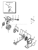 Part Location Diagram of 69620044430 Echo Bump Head-2 Line W/Orange Line