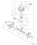 Page C Diagram and Parts List for 07003017 - 07003100 Echo Trimmer