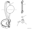 Accessories And Kits Diagram and Parts List for S08612001001-S08612999999 Echo Trimmer