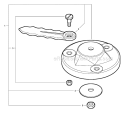 Maxi-Cut Head Diagram and Parts List for S09313001001-S09313999999 Echo Trimmer