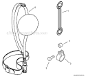 Part Location Diagram of 30130524330 Echo Link