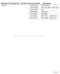 Page M Diagram and Parts List for S69811001001 - S69811999999 Echo Hedge Trimmer