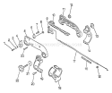 Part Location Diagram of 17802108260 Echo Nut-Bracket