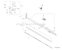 Driveshaft, Pipe Assembly, And Coupler Diagram and Parts List for S59511001001-S59511003000 Echo Trimmer