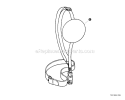 Shoulder Harness Diagram and Parts List for S67711001001-S67711999999 Echo Trimmer