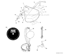 20Mm Blade Conversion Kit, Cutting Blades Diagram and Parts List for S67711001001-S67711999999 Echo Trimmer