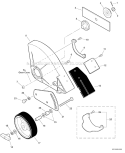 Edging Assembly - Metal Diagram and Parts List for S67711001001-S67711999999 Echo Trimmer