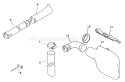 Page A Diagram and Parts List for 066001 - 098000 Echo Leaf Blower / Vacuum