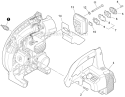 Part Location Diagram of 17721844330 Echo Starter Pawl