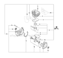Engine, Short Block - SB1104 Diagram and Parts List for P33211001001-P33211999999 Echo Leaf Blower / Vacuum