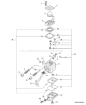 Page C Diagram and Parts List for 10001001-10999999 Echo Leaf Blower / Vacuum