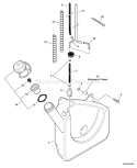 Page F Diagram and Parts List for P09912001001-P09912999999 Echo Leaf Blower / Vacuum