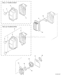 Page I Diagram and Parts List for 07001237 - 07999999 Echo Leaf Blower / Vacuum