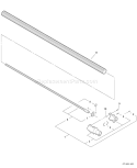 Page N Diagram and Parts List for E09912003181-E09912999999 Echo Pole Saw