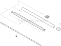 Pipe Assy Diagram and Parts List for E04411001001-E04411999999 Echo Pole Saw