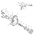 Part Location Diagram of 17500056831 Echo Trimmer Clutch Assembly