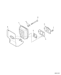 Page E Diagram and Parts List for 08467772 - 08999999 Echo Trimmer