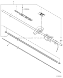 Part Location Diagram of C050001090 Echo Pipe, Main