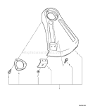 Page N Diagram and Parts List for 08002838 - 08017570 Echo Trimmer