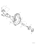 Page F Diagram and Parts List for 08003130 - 08999999 Echo Trimmer