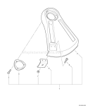 Page N Diagram and Parts List for S04113001001 - S04113999999 Echo Trimmer