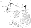 Page L Diagram and Parts List for S03912001001 - S03912999999 Echo Trimmer