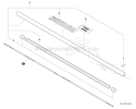 Part Location Diagram of 505001930 Echo Label - Handle Location