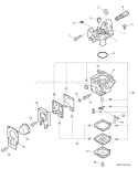 Page A Diagram and Parts List for 05007883 - 05999999 Echo Hedge Trimmer