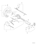 Page H Diagram and Parts List for S80913001001 - S80913999999 Echo Trimmer