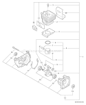 Page D Diagram and Parts List for S77911001001 - S77911999999 Echo Hedge Trimmer