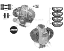 Labels and Kits Diagram and Parts List for T42312001001-T42312999999 Echo Trimmer