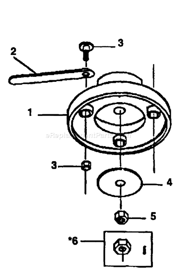 Page D Diagram and Parts List for 001001 - 151954 Echo Trimmer