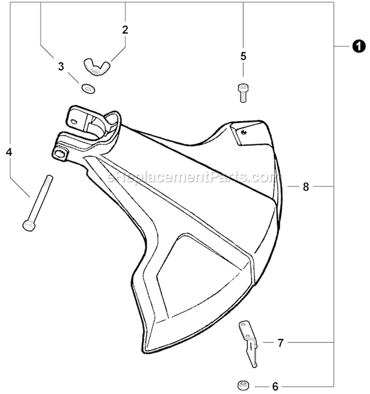 Page C Diagram and Parts List for S09812001001-S09812999999 Echo Trimmer