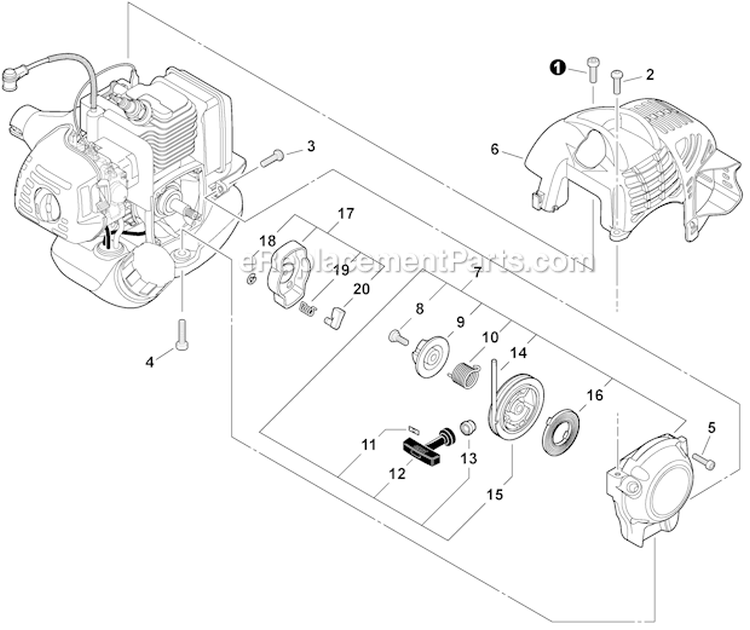 Eap225 Outdoor Molla Ammortizzatore Per Decespugliatore Echo - Confezione Da 5 Pezzi, Compatibile Con Modelli ES-255, GT-225, Ecc. Molla Ammortizzatore ECHO ES-255 - Foto 2