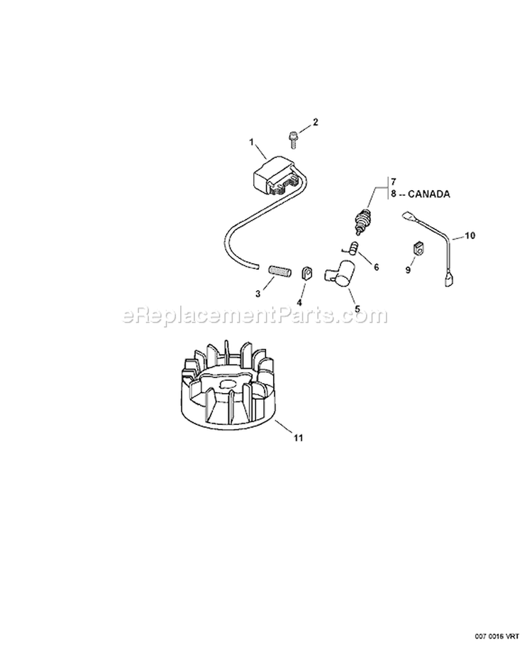 Page I Diagram and Parts List for S69811001001 - S69811999999 Echo Hedge Trimmer