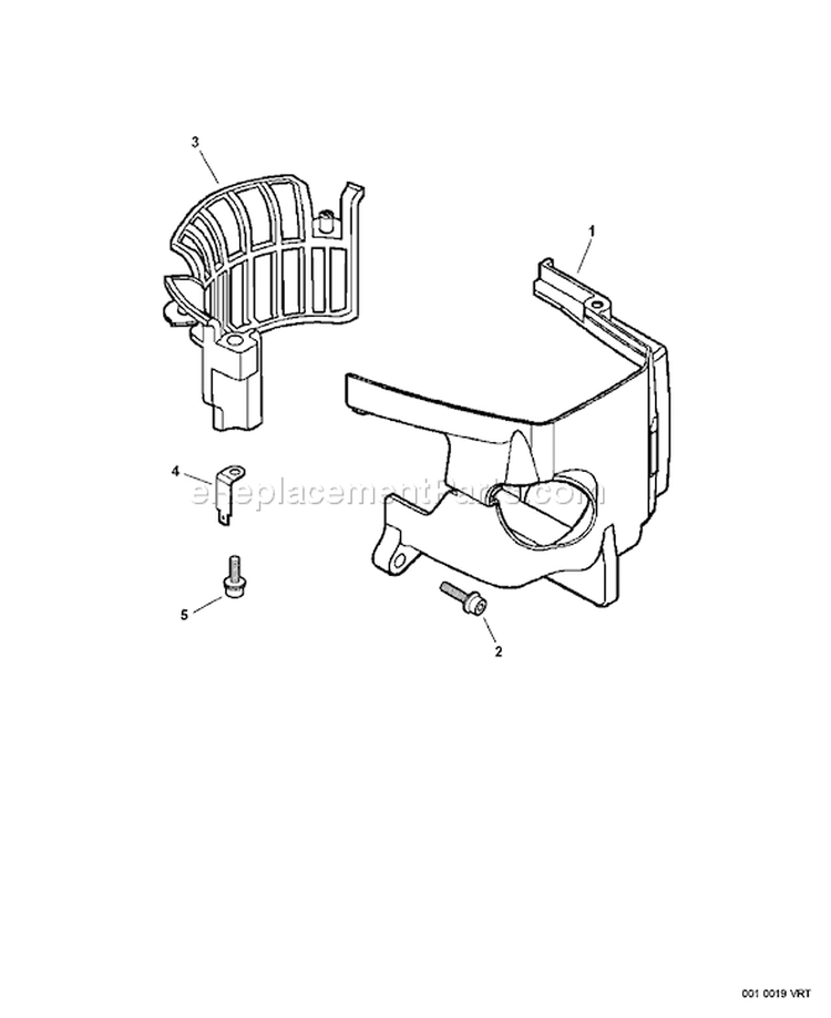 Page C Diagram and Parts List for S76812002378 - S76812999999 Echo Hedge Trimmer