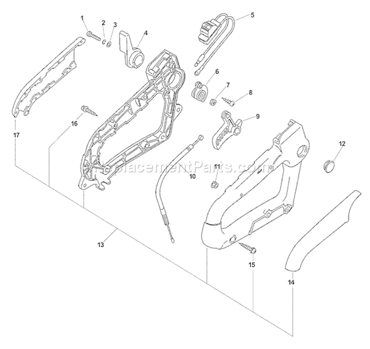 Page D Diagram and Parts List for 06001001 - 06004666 Echo