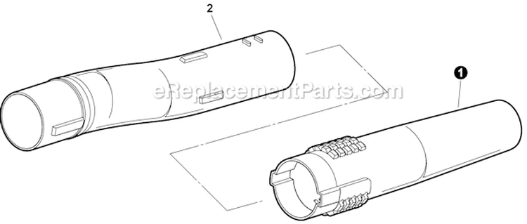 Page A Diagram and Parts List for  Echo Leaf Blower / Vacuum